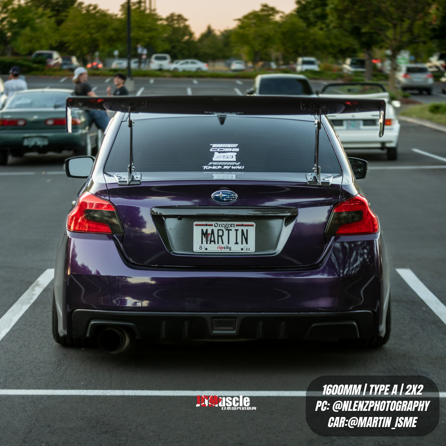 JDMuscle [15-21 WRX/STI] VS Style Full Carbon Fiber Euro GT Wing *Speical Order*No Cancellation*