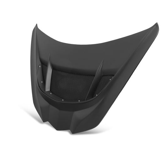 Auto Addict USA 2020-2026 Corvette C8 Type-ZR1 Fiberglass Black Coated 2pc Hood For...