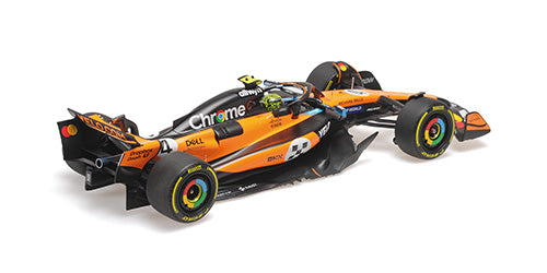 STM Diecast Minichamps Mclaren F1 Team MCL39 Orange #4 Norris Winner Monaco GP 2025 1:18 - View 2