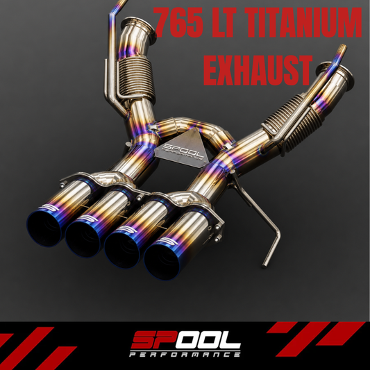 Spool Performance Spool McLaren 765LT Titanium RACE Exhaust