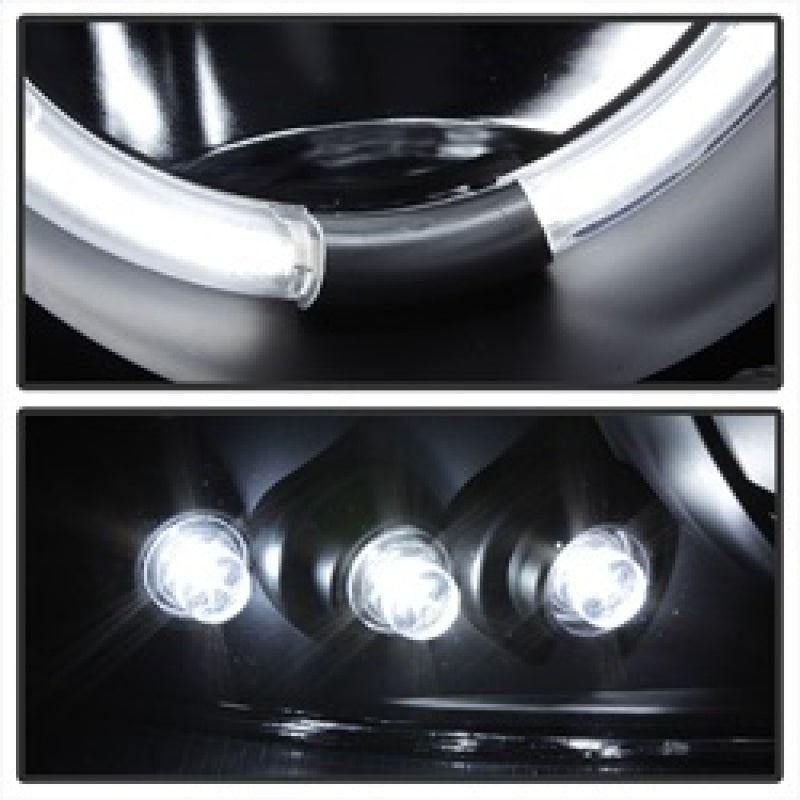 Spyder GMC Sierra 1500/2500 99-06 Projector Headlights CCFL Halo LED Blk Smke PRO-YD-CDE00-CCFL-BSM 5078704