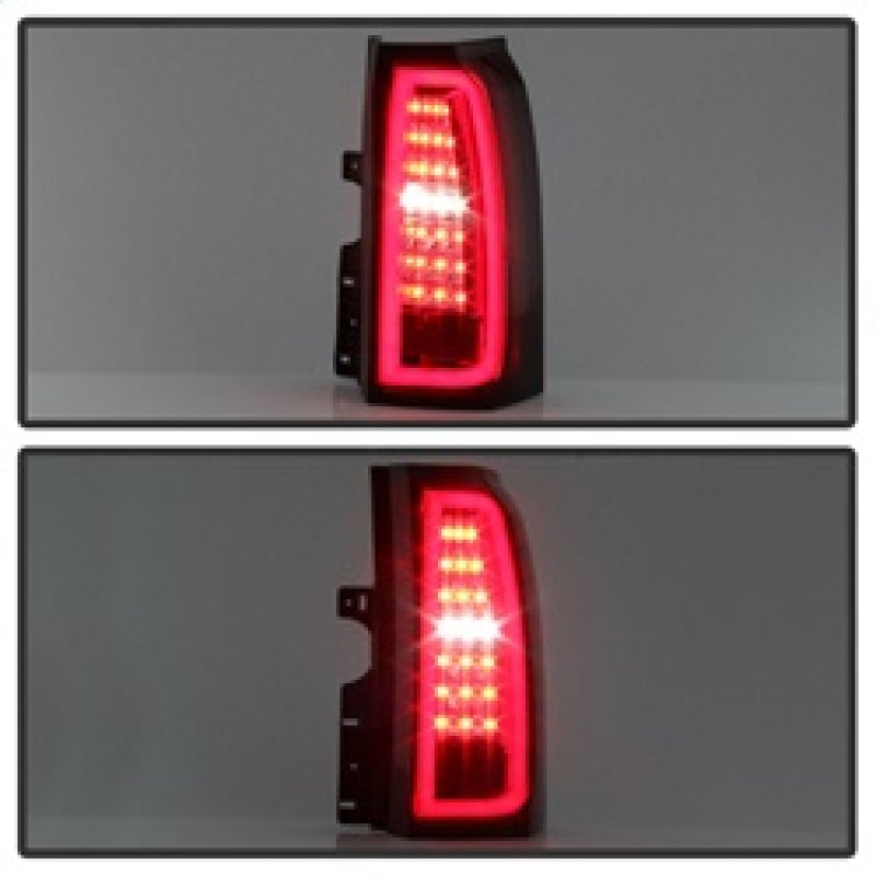 Spyder Chevy Tahoe / Suburban 15-17 LED Tail Lights - Red Clear (ALT-YD-CTA15-LED-RC) 5085085