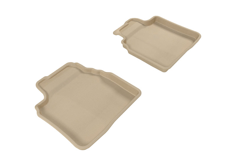 3D MAXpider 2009-2013 Mazda Mazda6 Kagu 2nd Row Floormats - Tan L1MZ04521502