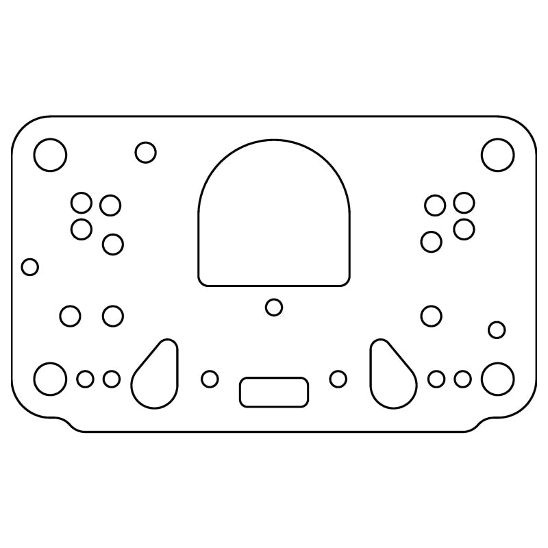 Cometic Gasket Cometic Holley Metering Block Gaskets .062in MP - 3 Circuit - 20 Pack CP15243