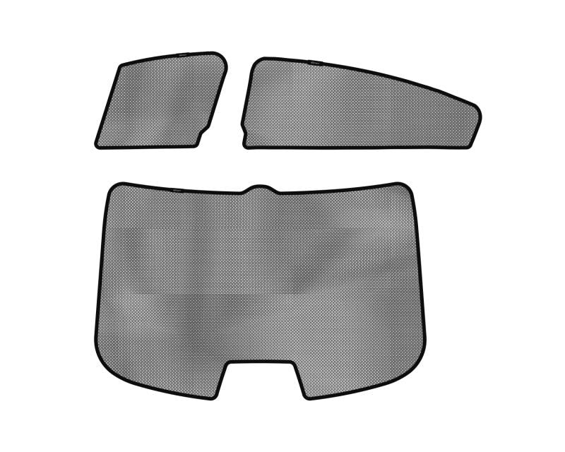 3D MAXpider 2014-2018 Mazda Mazda6 Sedan Black Sun Shades - Complete Set S1MZ0400