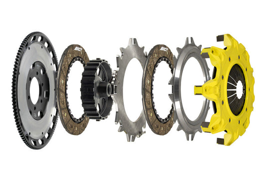 ACT 85-92 Mazda RX-7 FC Push Type Mod-Twin 225 XT Rigid Street Clutch Kit T2S-MZ02