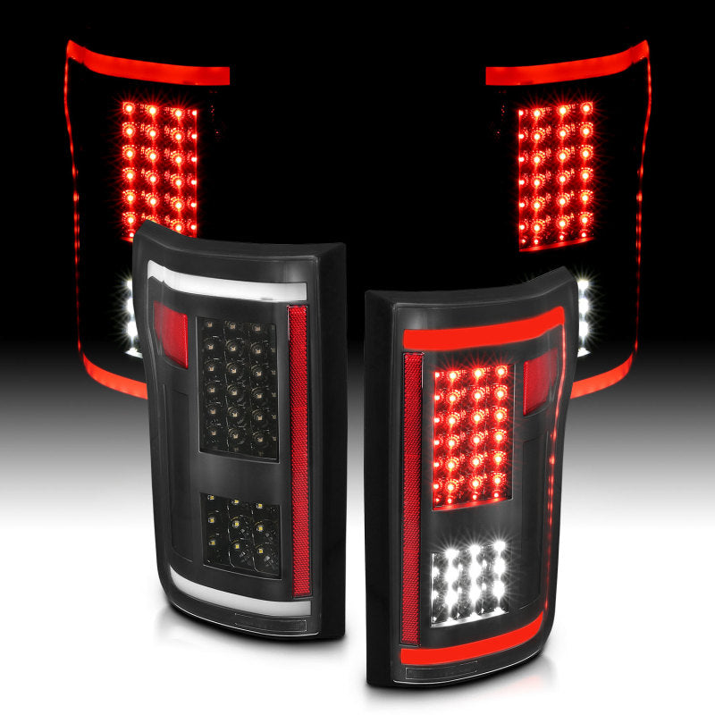Anzo Ford F-150 15-17 L.E.D Tail Lights G2 Black