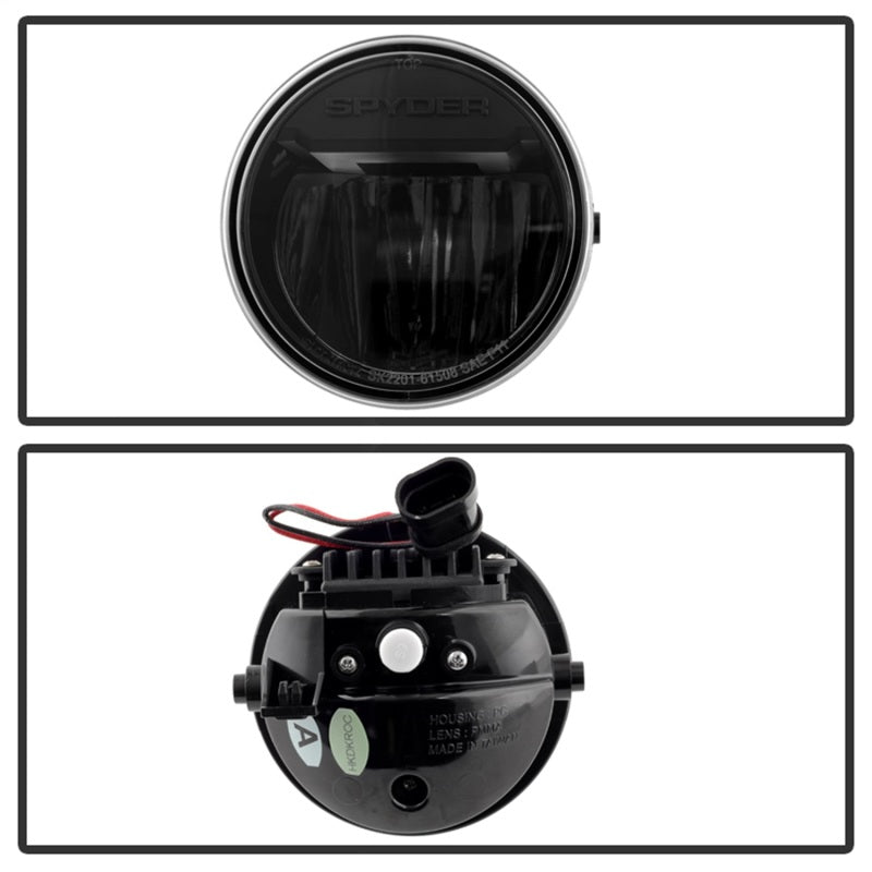 FR SPORT Spyder Ford F150 09-14 LED Fog Lights Black FL-YD-FF15009-LED-BK 5081070 - View 6