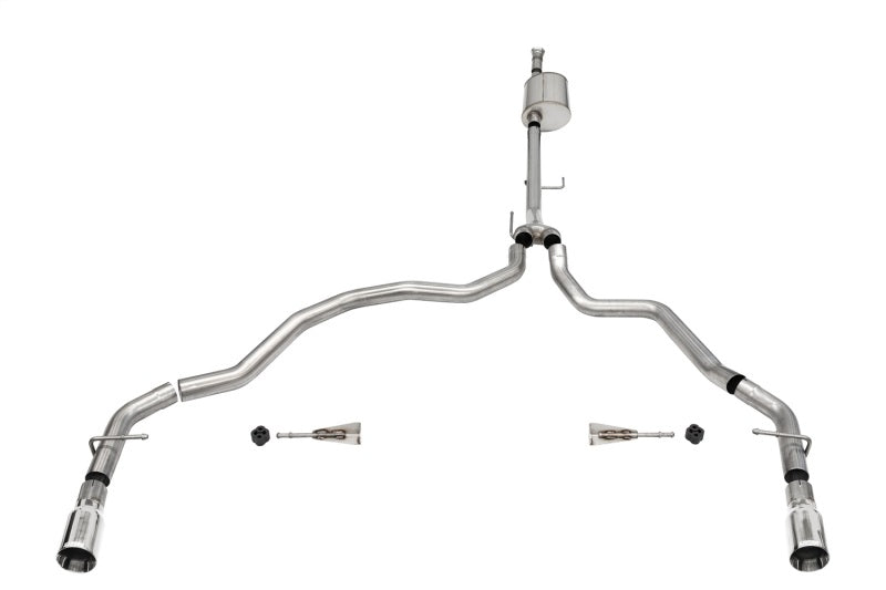 FR SPORT CORSA Performance Corsa 2021-2022 Ford F-150 SuperCab/6.5in Bed 5.0L V8 Sport Cat-Back...