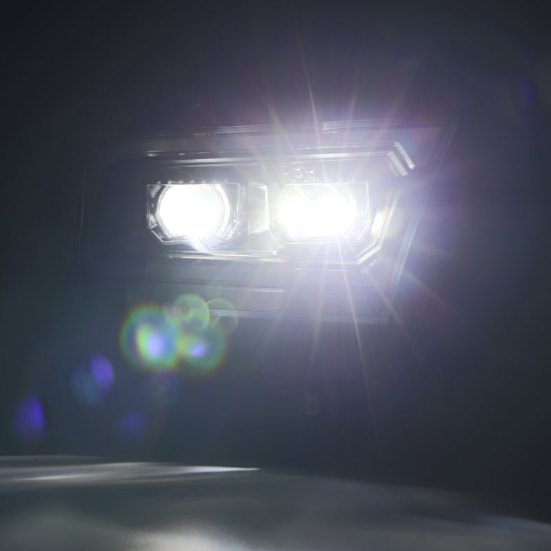 FR SPORT AlphaRex 19-22 Dodge Ram 1500 LUXX LED Proj Headlights Black w/Seq Activation Light/Seq...