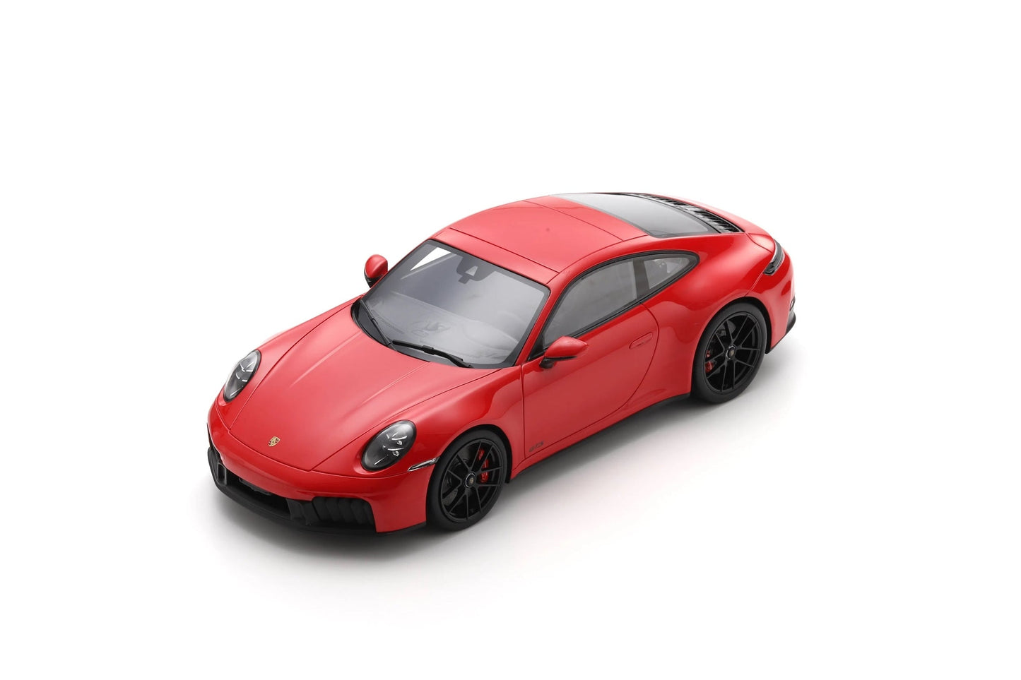 Schuco 2025 Porsche 911 992.2 Carrera GTS Guards Red w/ Display Case 1:18