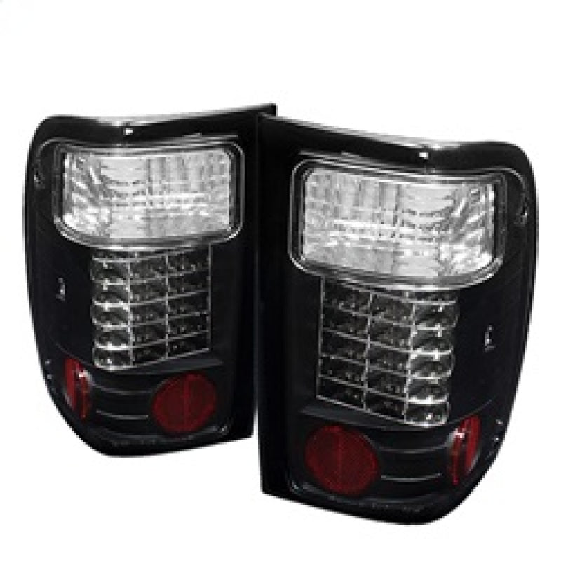 Spyder Ford Ranger 01-05 LED Tail Lights Black ALT-YD-FR98-LED-BK 5003836