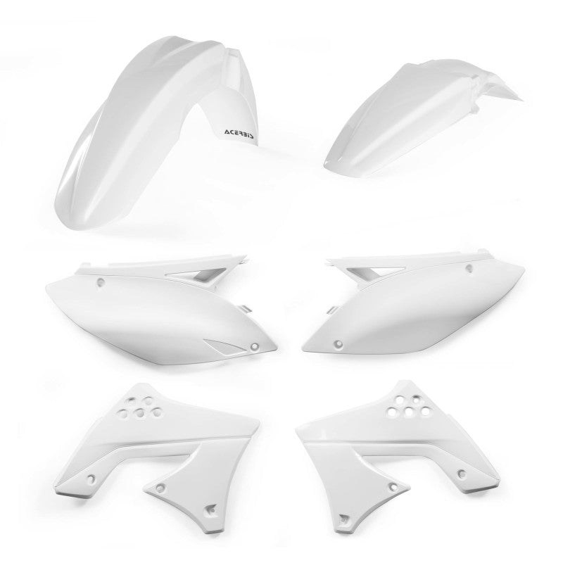 Acerbis 09-12 Kawasaki KX250F Plastic Kit - White 2141780002