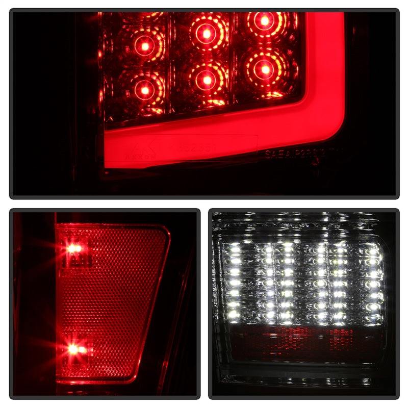 FR SPORT SPYDER xTune 16-18 Toyota Tacoma Light Bar LED Tail Lights - Chrome...