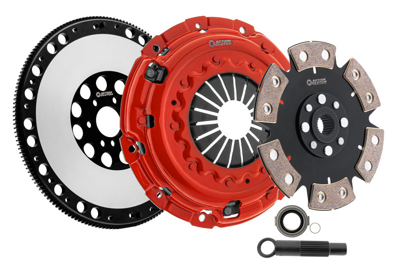 Action Clutch 02-06 Acura RSX 2.0L (K20A3) Stage 6 Clutch Kit (2MD) w/Lightened Flywheel ACR-0487