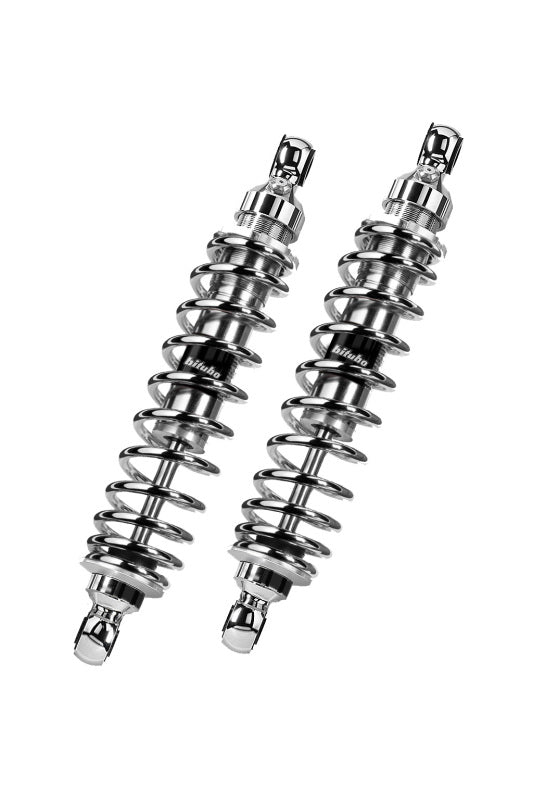 Bitubo Suspension Bitubo WMB0 Twinshocks Adjustable: Spring Preload, Length 351mm, Chrome Edition H0060WMB03