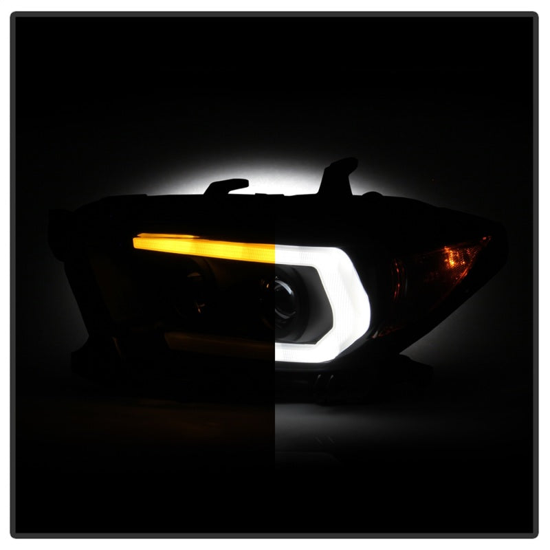 FR SPORT Spyder Toyota Tacoma 16-18 (TRD Model Only) Projector Headlights Black Smoke...