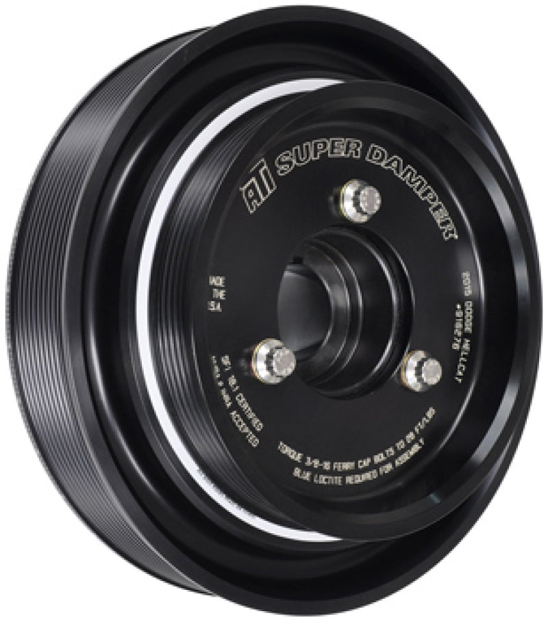 ATI Damper - 7.074in - Alum - 6 Grv - Dodge - 3.7 & 4.7 - V6 w/Bolt On Pulley - More Sizes Avail ATI918429