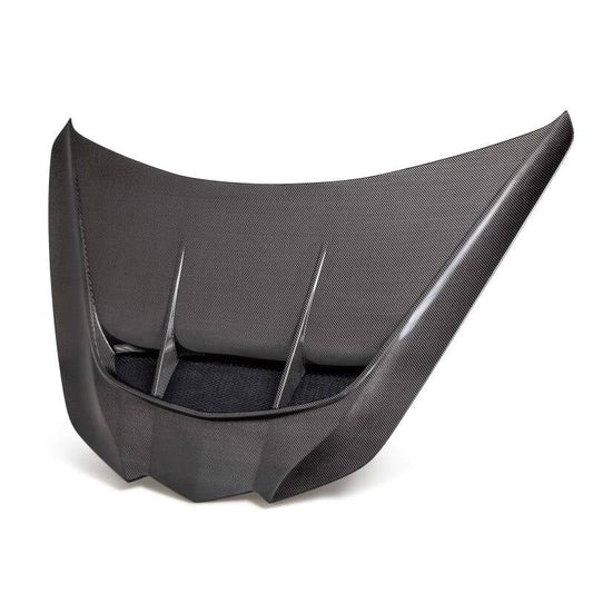 Anderson Composites 20-24  Chevrolet Corvette C8 Type-Z1 Double Sided Carbon Fiber Hood AC-HD20CHC8-Z1-DS