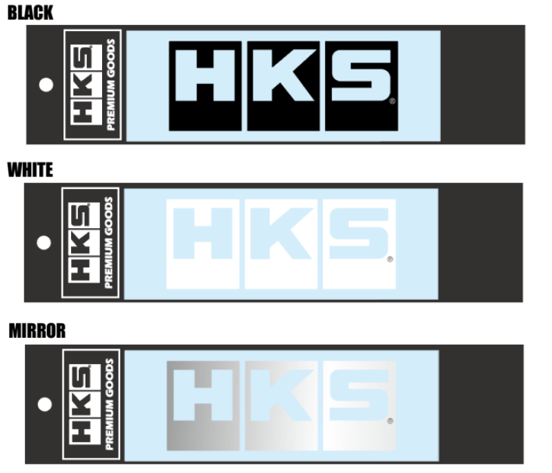 HKS LOGO Sticker W135 MIRROR 51003-AK151