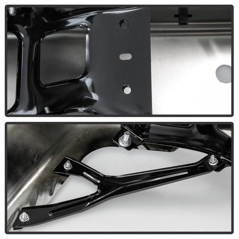 SPYDER xTune 09-18 Dodge Ram 1500 w/Parking Sensor OEM Style Steel Rear Bumper - Chrome RB-DR09-SET-WS-C 9047022