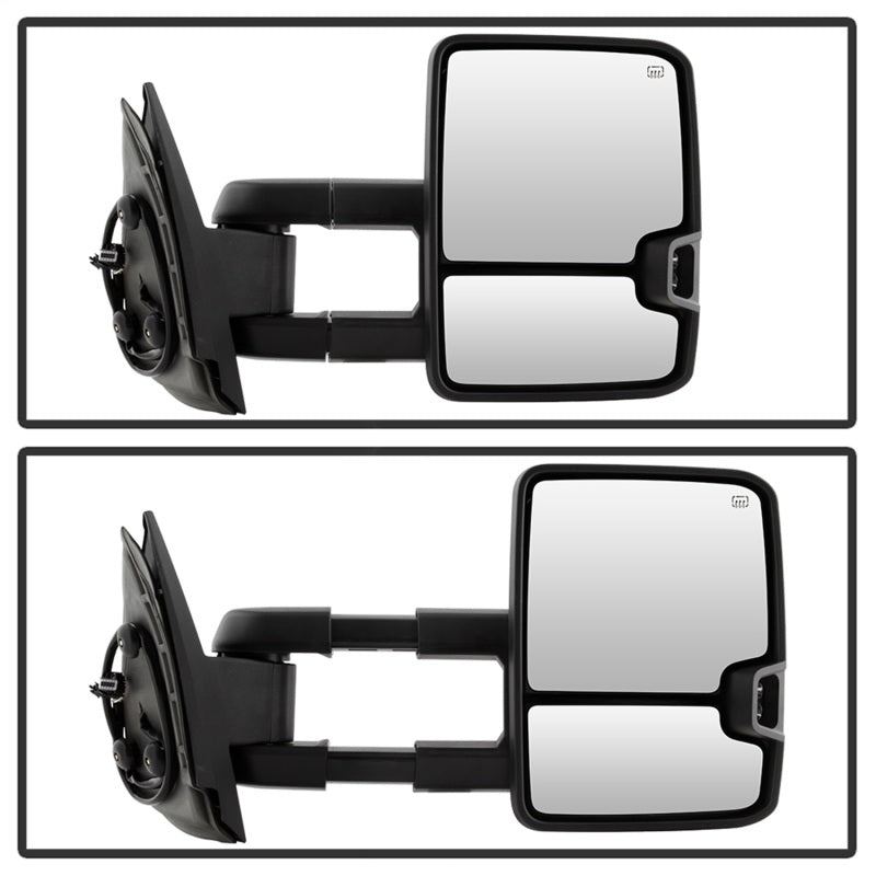 FR SPORT SPYDER xTune Chevy Silverado 07-13 Heated Amber LED Signal Mirrors Chrome...