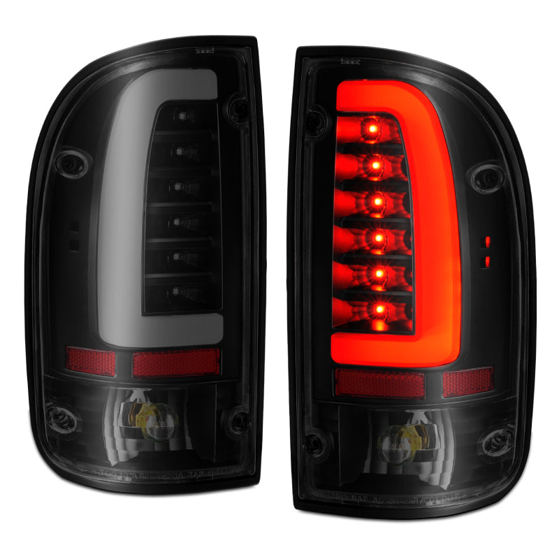FR SPORT ANZO 1995-2000 Toyota Tacoma LED Taillights Black Housing Smoke Lens (Pair) 311354 - View 5
