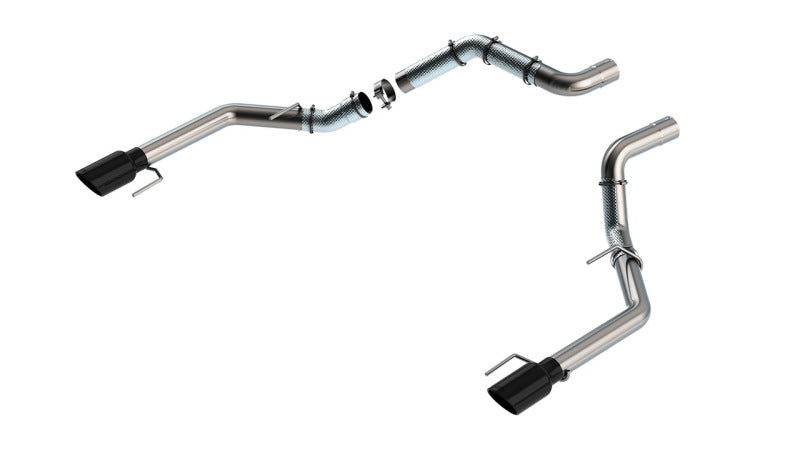 Borla 21-23 Ford Raptor 3in Connection Pipe 4.5in Tip - Black Chrome 60727BC