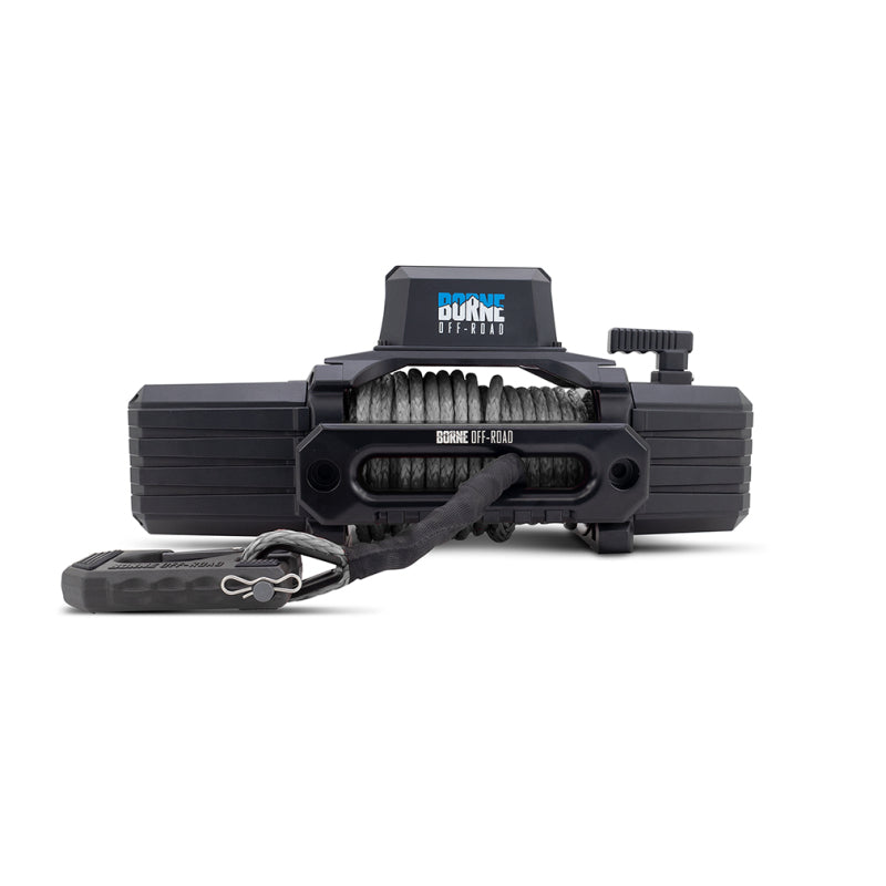 Borne Off-Road 10K Winch - Grey Synthetic Rope BNWN-10-SGR