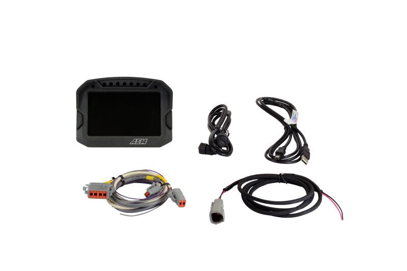 AEM CD-5G Carbon Digital Dash Display w/ Interal 10Hz GPS & Antenna