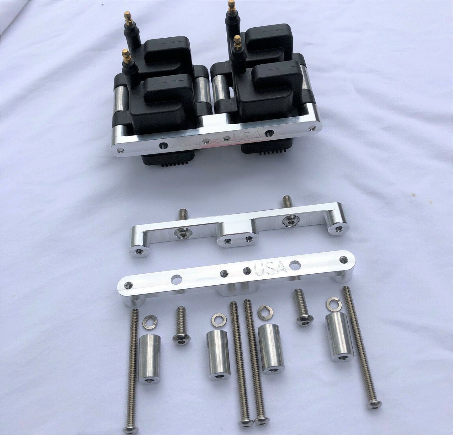 Smart High Output Ignition Coils Bracket for V8 HalTech FuelTech MicroTech AEM