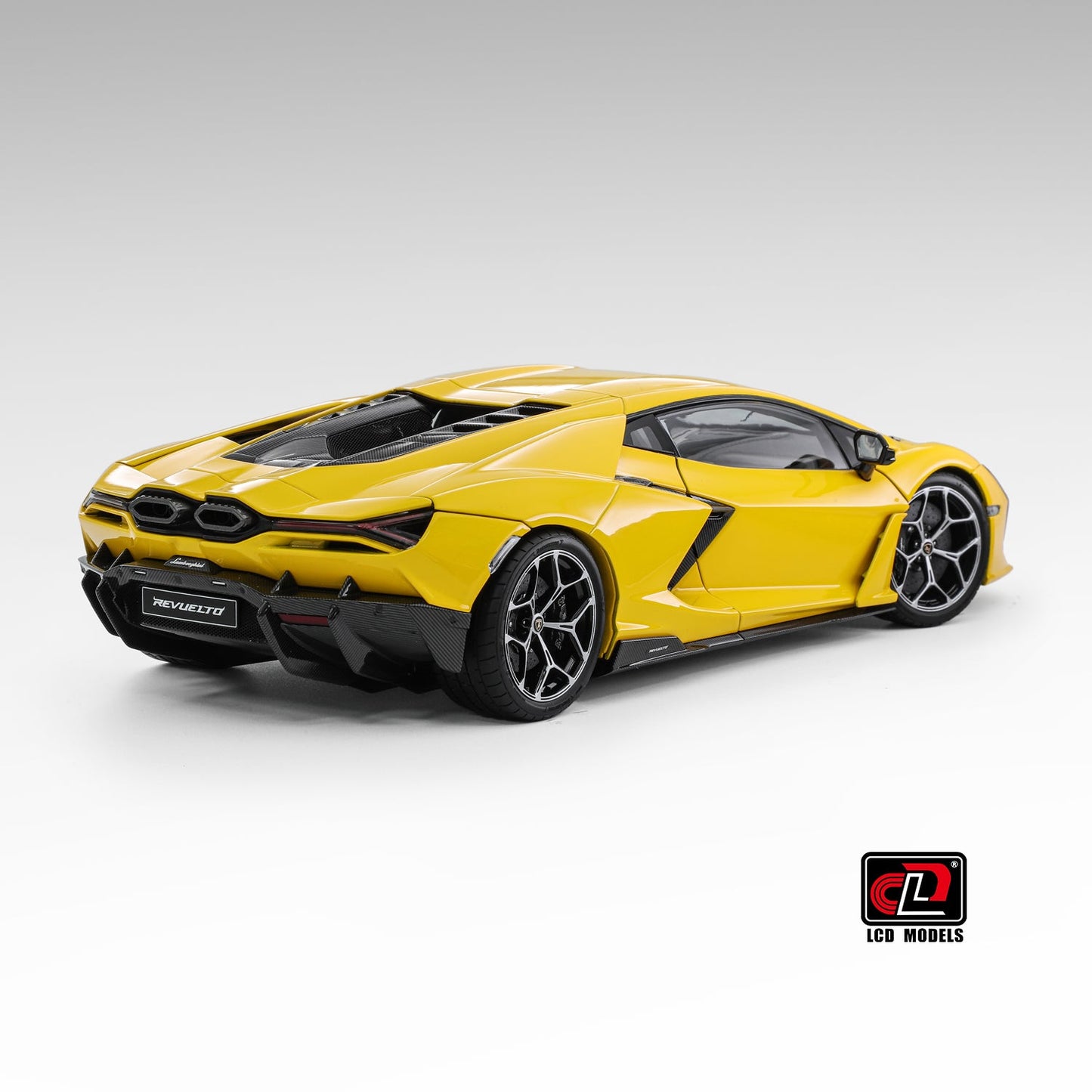 LCD 2024 Lamborghini Revuelto Yellow 1:18