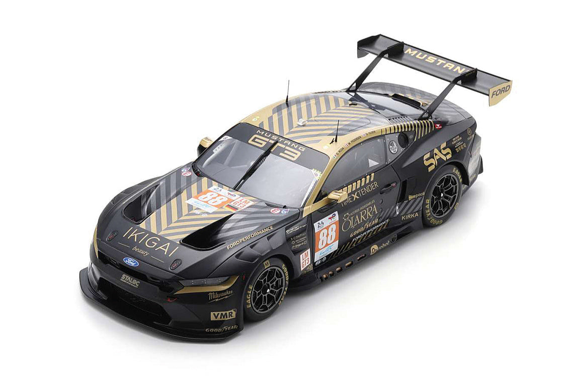 Spark Model Ford Mustang GT3 Coyote #88 Team Proton Competition 24hr Le Mans 2024 1:18