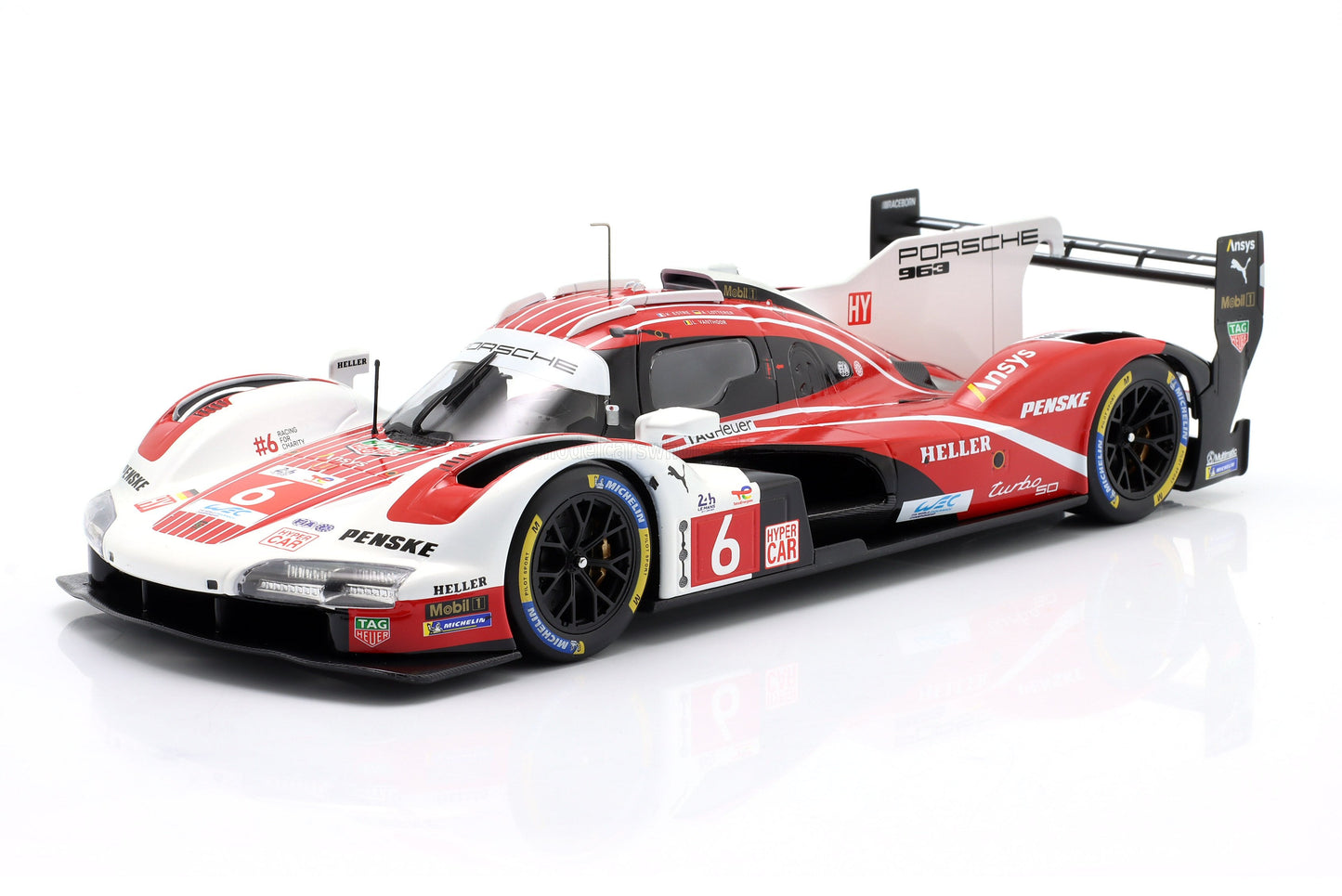 Ixo Porsche 963 LMDh #6 Penske Motorsports 24hr Le Mans 2024 1:18