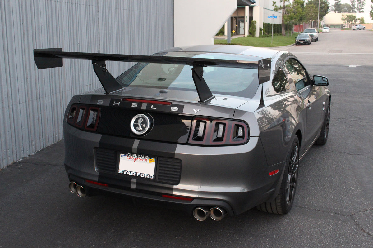 2010-2014 Ford Mustang GT-250 Carbon Fiber Adjustable Wing