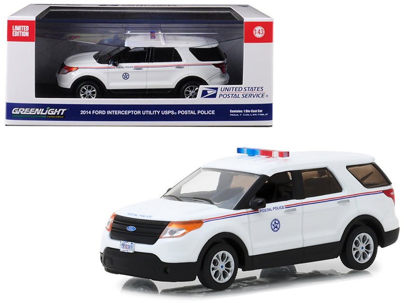 Rapid Vehicles 2014 Ford Interceptor Utility Postal Police "United States Postal Service" (USPS)...