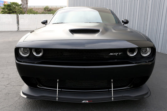 Dodge Challenger Hellcat Carbon Fiber Front Wind Splitter 2015 - 2023
