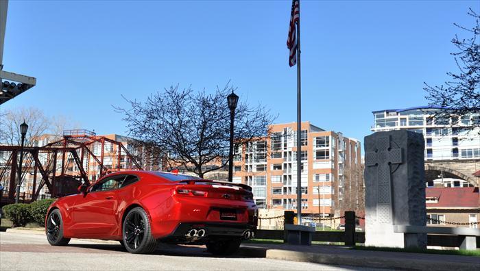 Corsa 2016-2024 Xtreme Exhaust Camaro SS / ZL1 (14784, 14786) Xtreme, Sport / Axle-Back 4.0 in Twin Tips