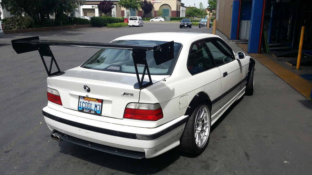 BMW E36 Coupe GT-250 Carbon Fiber Adjustable Wing
