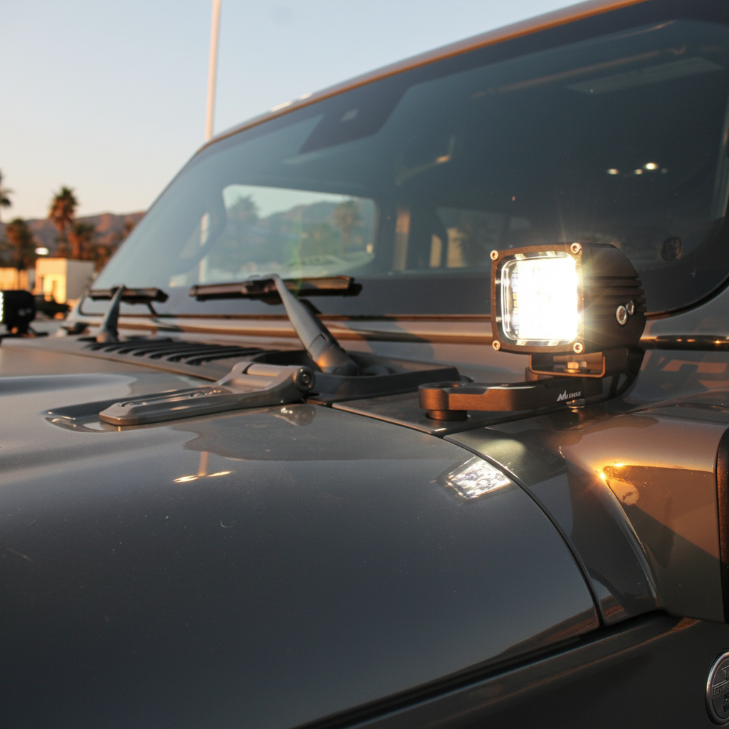 2017+ Jeep Wrangler (JL) Ditch Light Pods