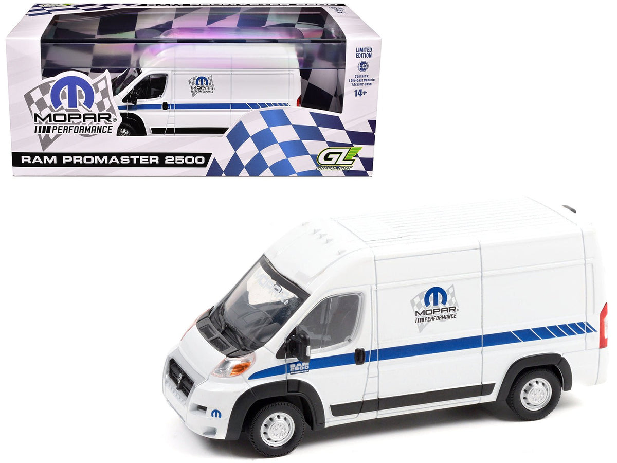 Rapid Vehicles 2018 RAM ProMaster 2500 Cargo High Roof Van "MOPAR Performance" White with Blue...