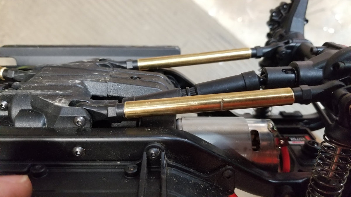 TRX-4 12.3" (313mm) WB High Clearance Rear - Delrin/Chubby Combo