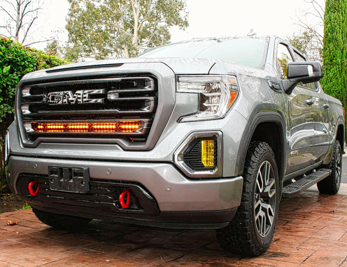 2019+ GMC Sierra 1500 Single 40in Light Bar SLIM