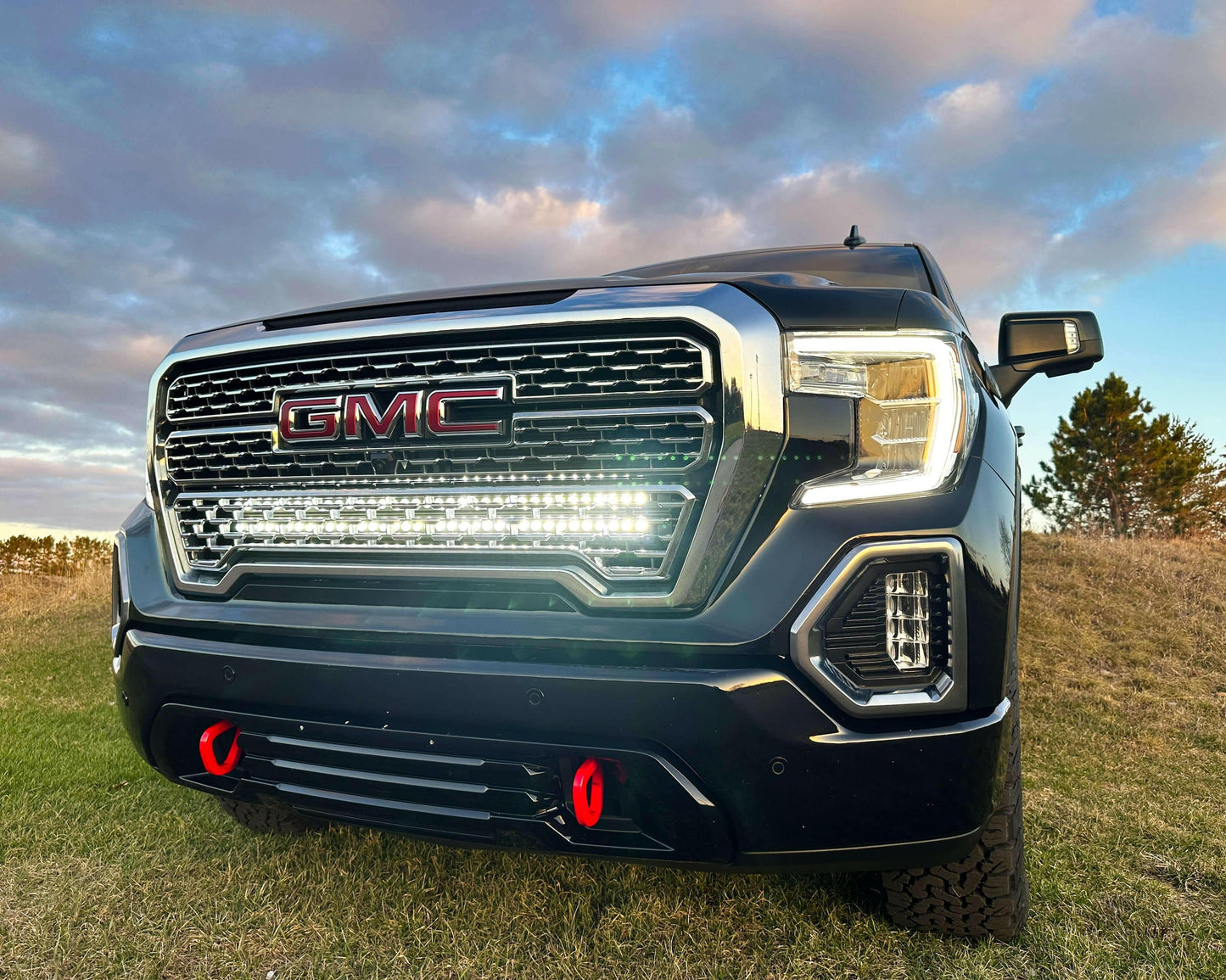 2019+ GMC Sierra 1500 Dual 40s Light Bars SLIM