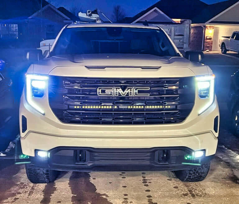 2019+ GMC Sierra 1500 Dual 40s Light Bars SLIM