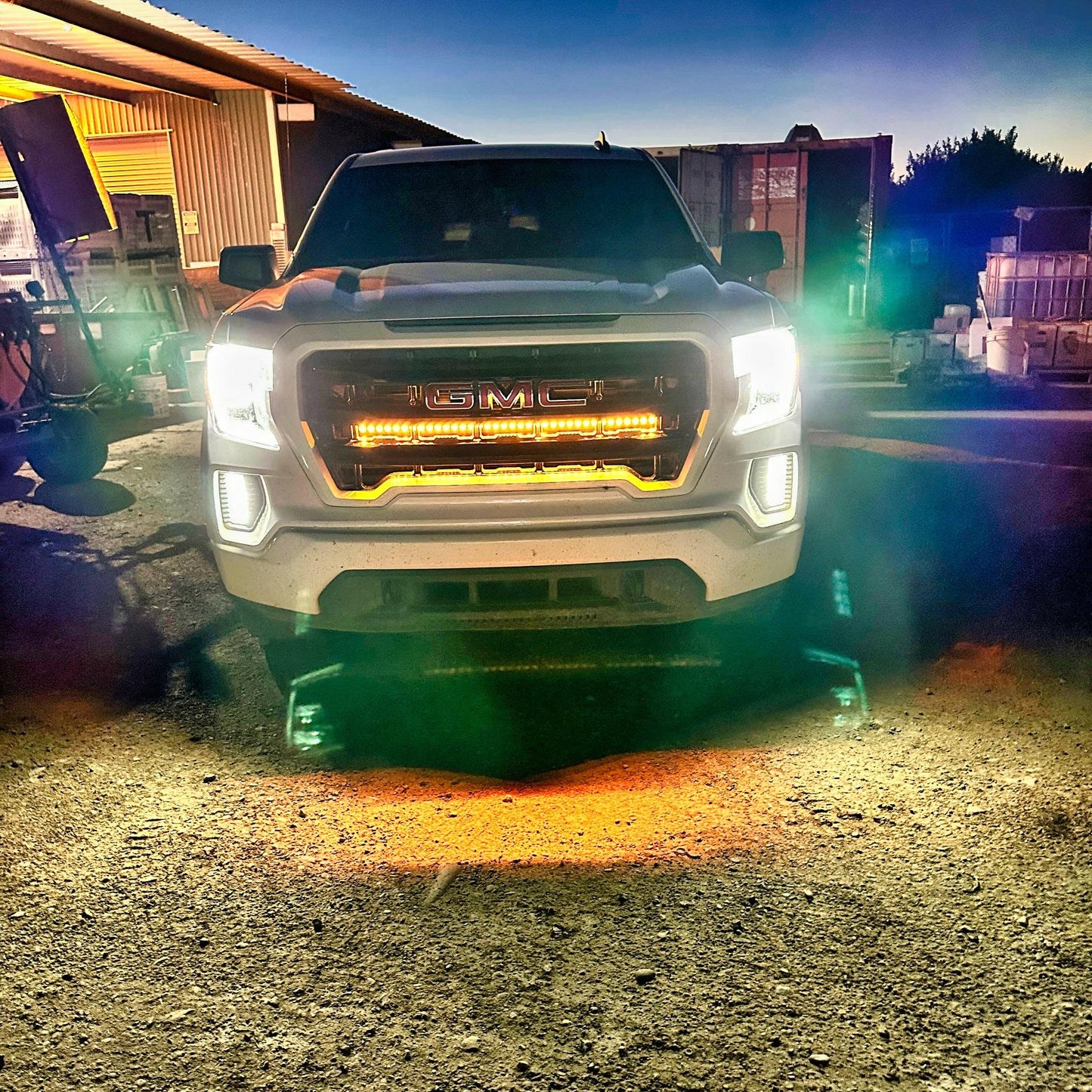 2019+ GMC Sierra 1500 Single 40in Light Bar SLIM