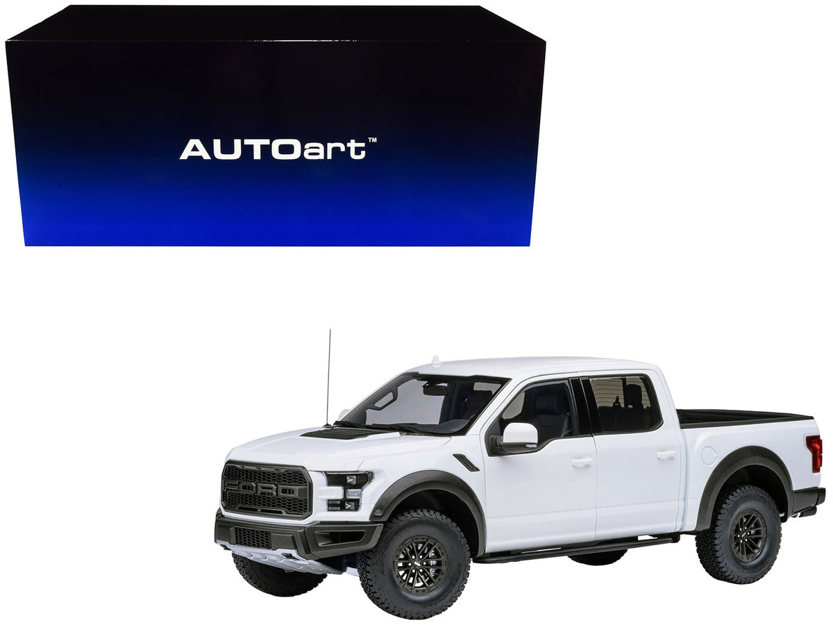Rapid Vehicles 2019 Ford F-150 Raptor Pickup Truck Oxford White 1/18 Model Car by Autoart  free...