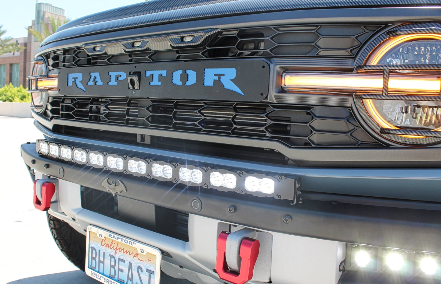 2021+ Ford Bronco Modular Bumper 40in Light Bar - PRO