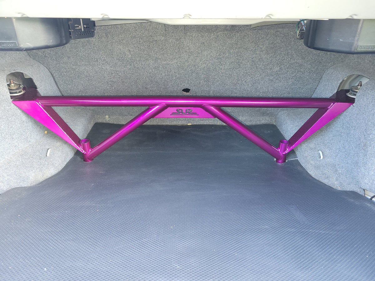 SLRspeed E36 BMW Rear Floor Subframe to Shock Tower Brace - View 2