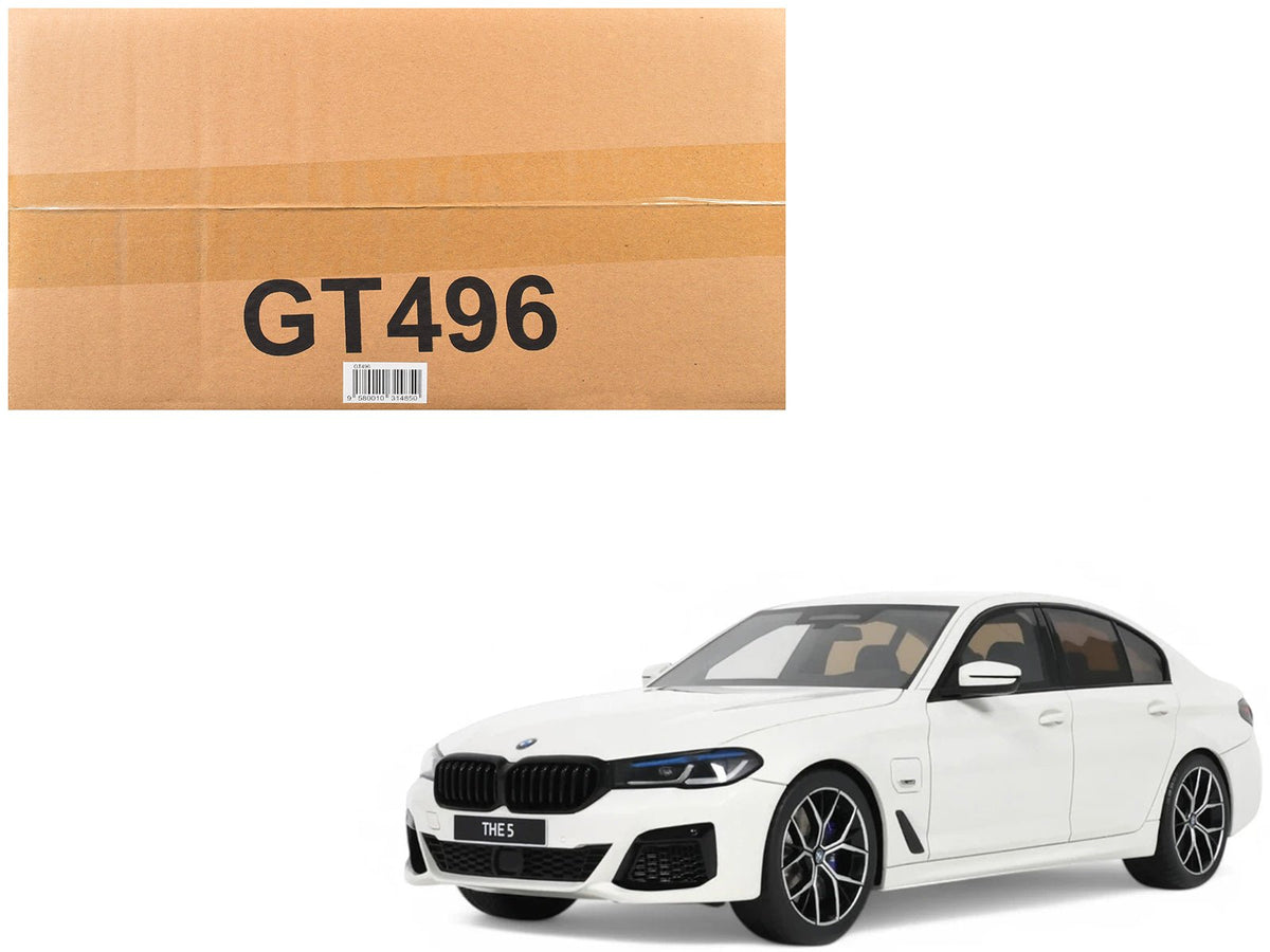 Rapid Vehicles 2023 BMW 545e xDrive M Sport Alpine White 1/18 Model Car by GT Spirit  free...